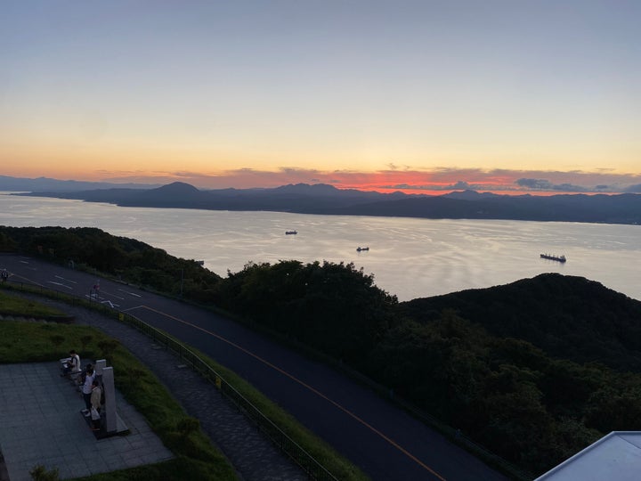 函館の海