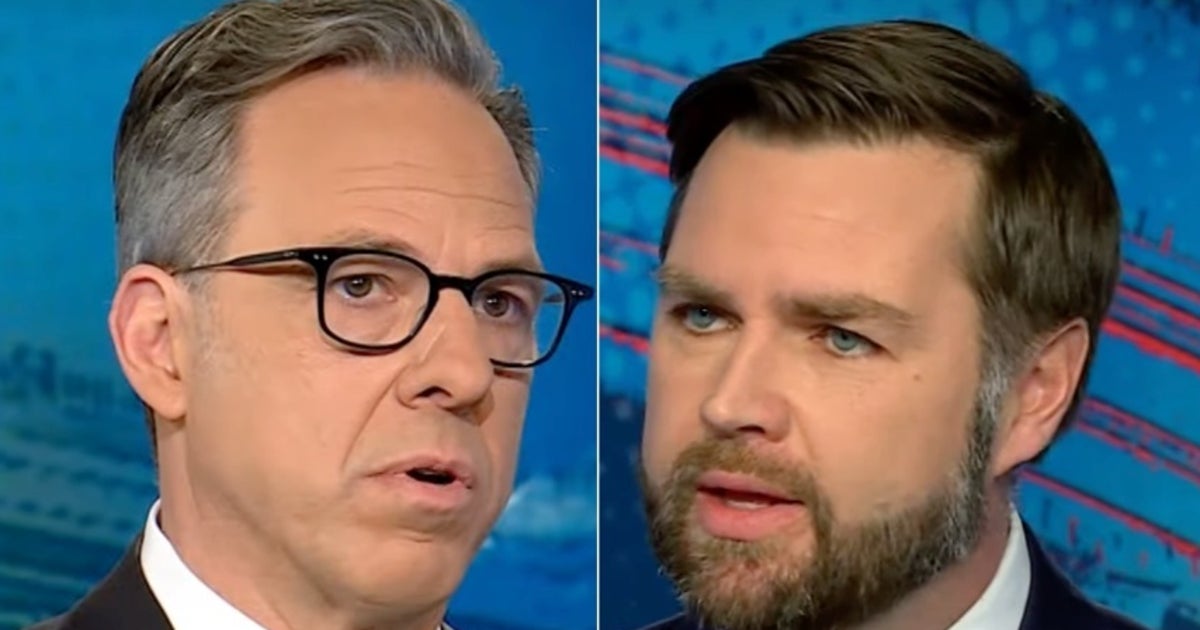 NextImg:Jake Tapper Swiftly Takes Down J.D. Vance's GOP Birth Control Claim