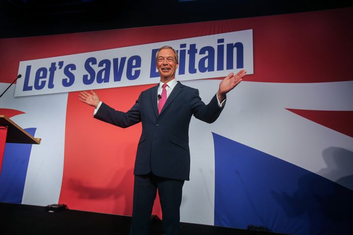 Nigel Farage won't rule out standing for the Tories at the next election.