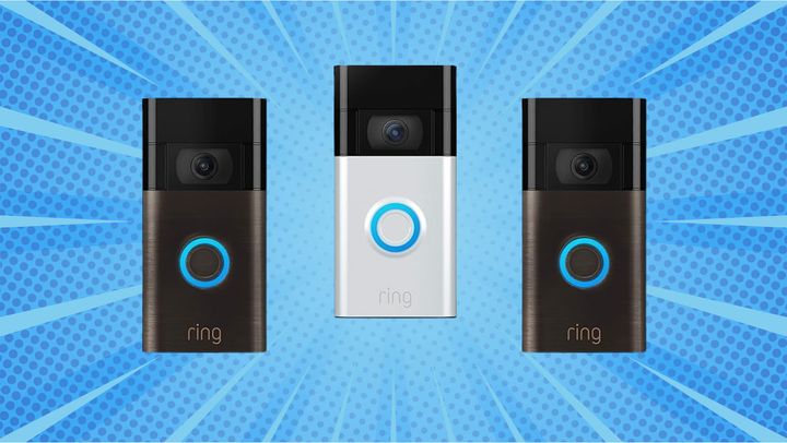 The Ring video doorbell from Amazon is available in Venetian bronze and satin nickel finishes.