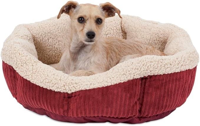 A self-warming bed for cats and dogs