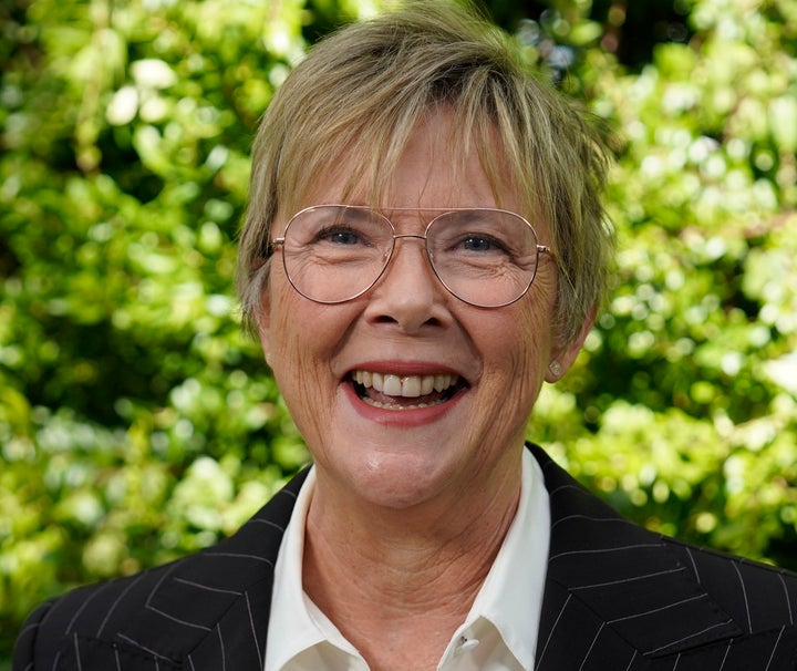 Annette Bening attends the Academy Women's Luncheon on Nov. 9 at the Academy Museum of Motion Pictures in Los Angeles.