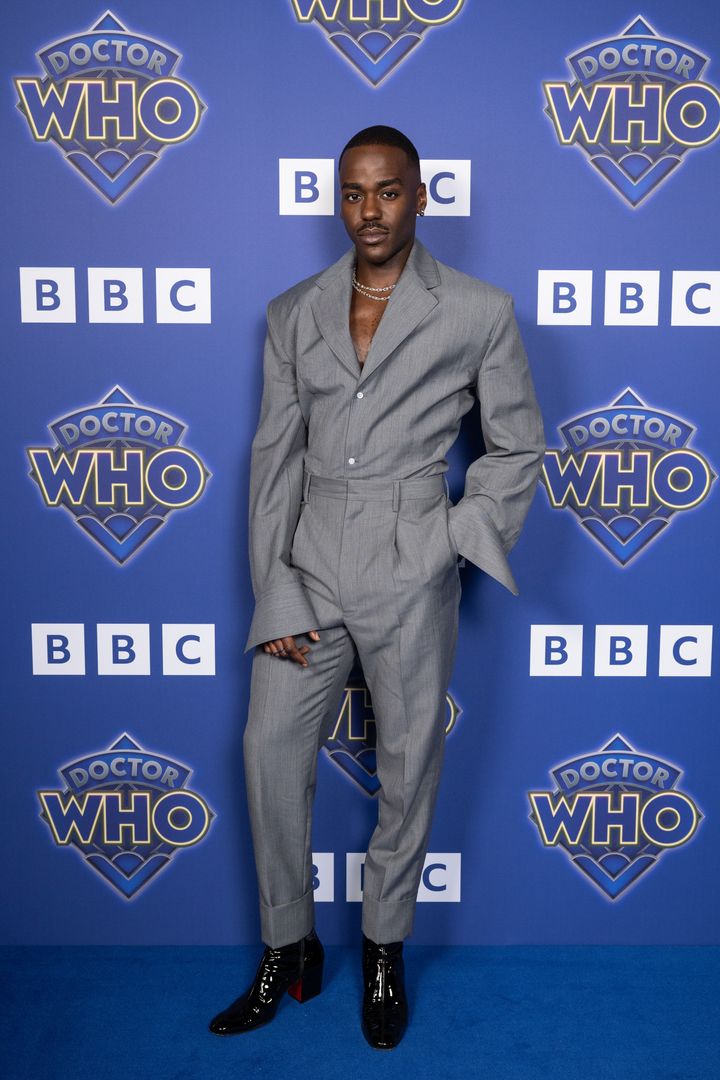 Ncuti Gatwa at a screening of the Doctor Who Christmas special