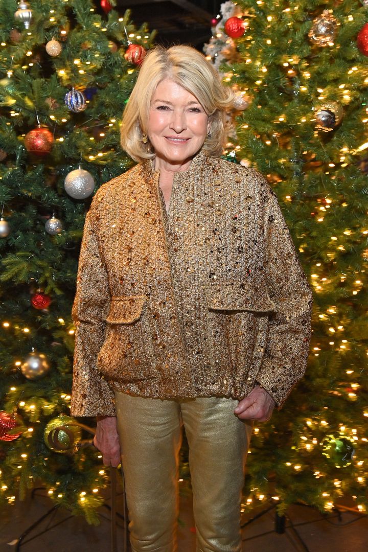 Martha Stewart, shown here at iHeartRadio's Jingle Ball 2023 on Friday in New York City, has lots of tips for when the party is over.