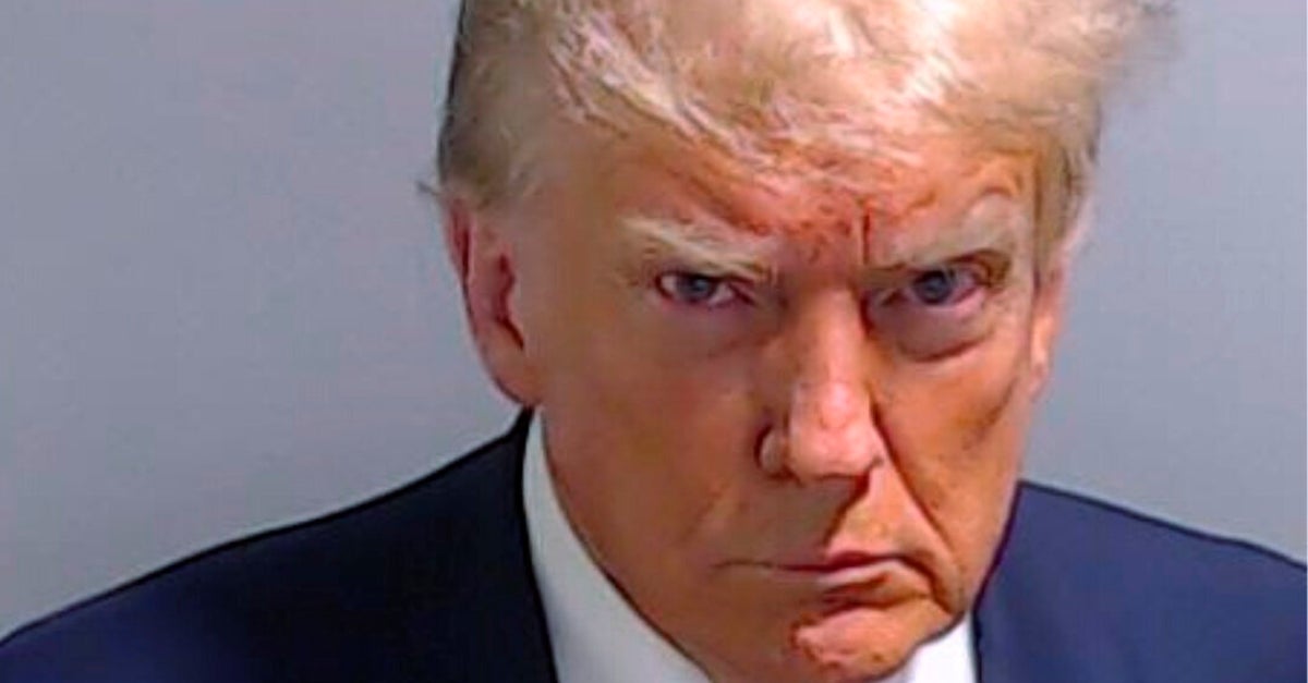 NextImg:Donald Trump Says He's Selling Pieces Of His Mug Shot Suit To Raise Funds