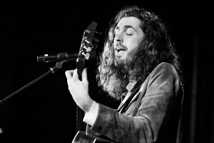 Hozier performs at "An Evening With Hozier" at the Grammy Museum in Los Angeles.