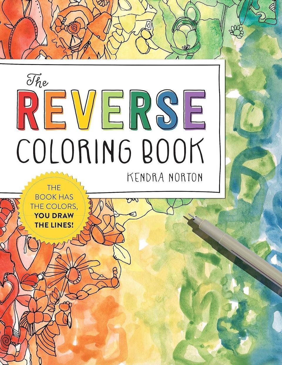 The cult-favorite Reverse Coloring Book