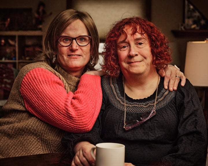 Jenn and Debb Richmond of Minnesota are among the LGBTQ+ couples featured in Hulu's "We Live Here: The Midwest."