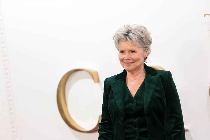 Imelda Staunton attending The Crown's Finale Celebration earlier this month