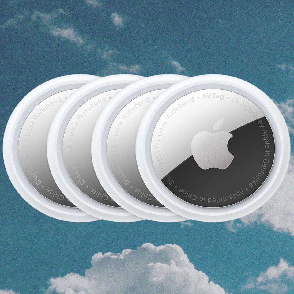 A four-pack of Apple AirTags