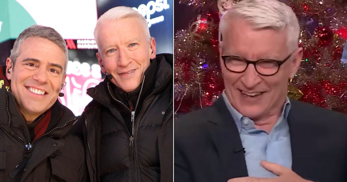 NextImg:Anderson Cooper Bursts Into Giggles On Andy Cohen's Show And We Can't Stop Watching