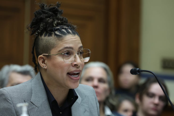 The author testifying during a hearing before the House Oversight and Accountability Committee on Feb. 8 in Washington, D.C. The committee held a hearing on "Protecting Speech from Government Interference and Social Media Bias, Part 1: Twitter's Role in Suppressing the Biden Laptop Story."