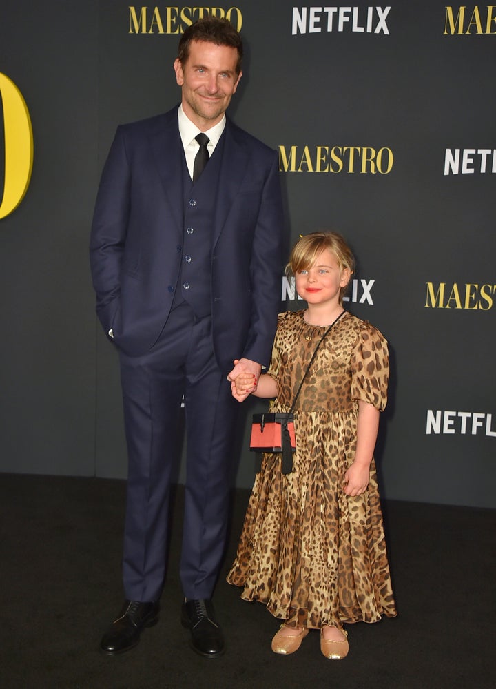Cooper and his 6-year-old daughter, Lea De Seine.