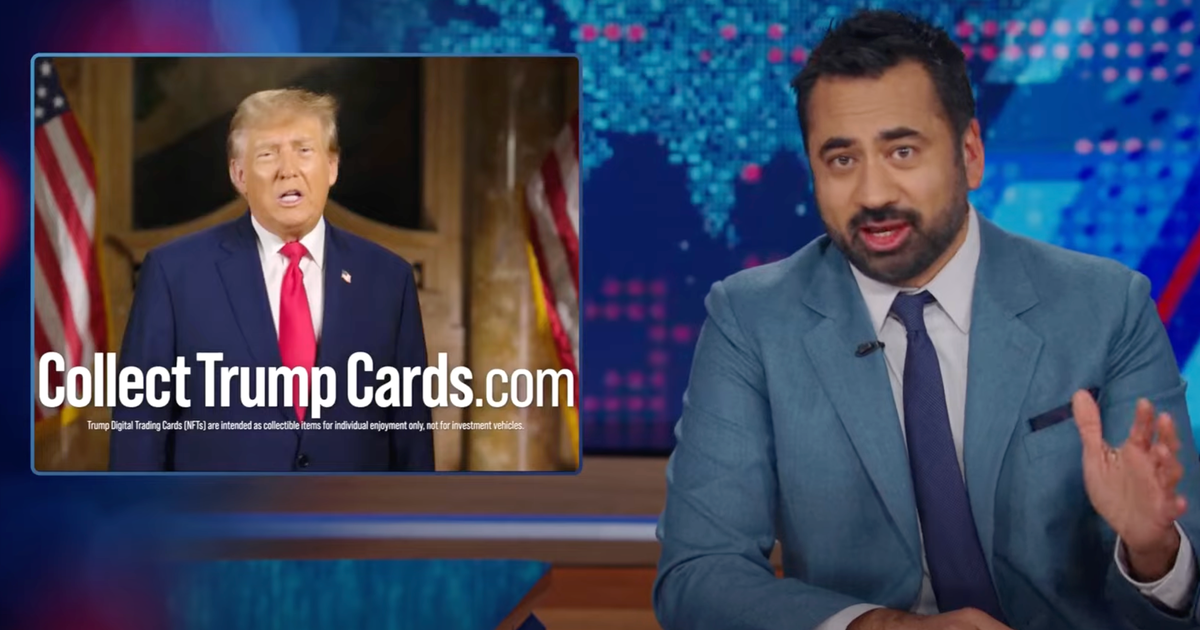 NextImg:'Daily Show' Guest Host Kal Penn Scorches Trump With Some Blunt Ideas For NFTs