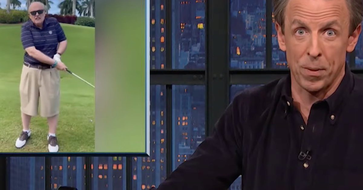 NextImg:Seth Meyers Shreds Giuliani Lawyer's Defamation Trial Excuse