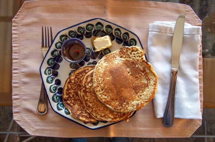 "Every Christmas for going on 14 years now, after work I will make pancakes for me and my two cats and we watch ‘The Long Kiss Goodnight,'" said Leslie from Mississippi.