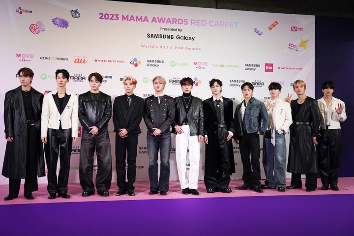 「2023 MAMA AWARDS」でのJO1メンバー