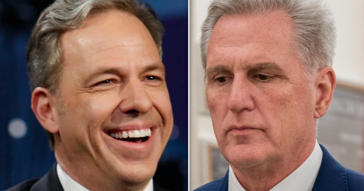 NextImg:Jake Tapper Gives Unfiltered Response To Kevin McCarthy's Final Claim To Congress