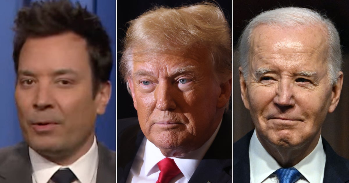 NextImg:Jimmy Fallon Shows Brutal 'Poll' Findings On A Trump-Biden Rematch