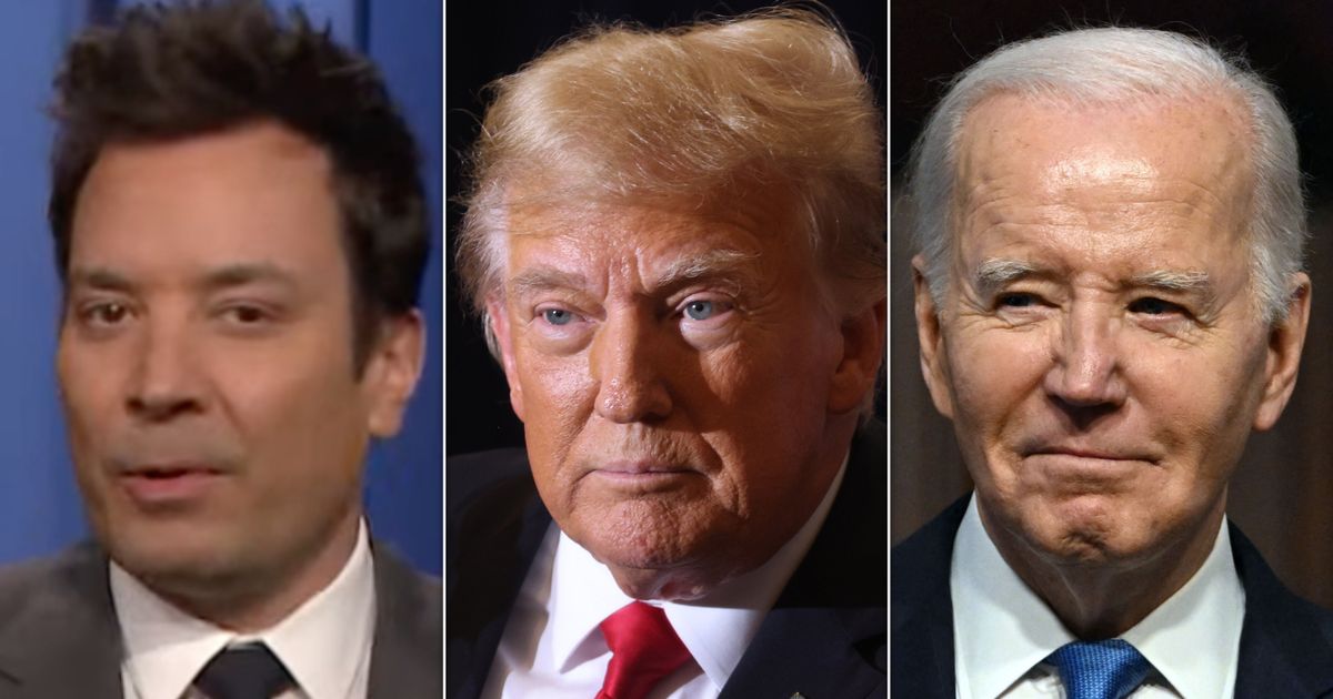 Jimmy Fallon Shows Brutal 'Poll' Findings On A Trump-Biden Rematch