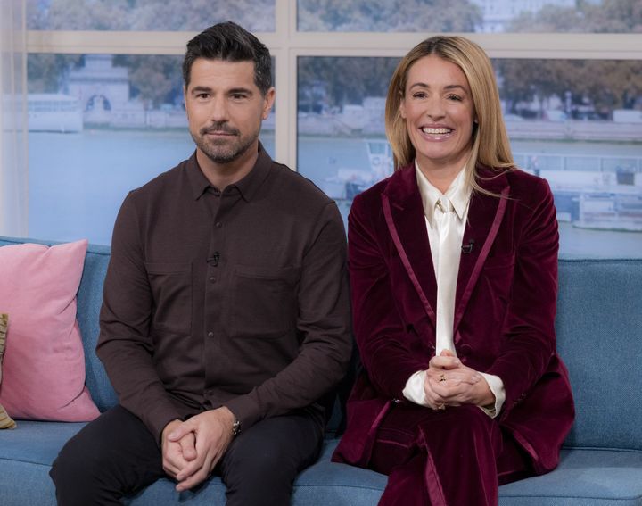 Cat Deeley with This Morning regular Craig Doyle