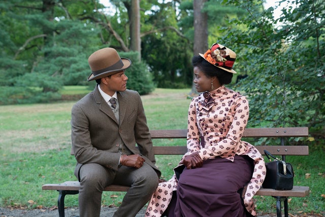 Sullivan Jones (left) and Denée Benton in "The Gilded Age."