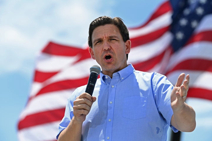 Florida Gov. Ron DeSantis said Friday that if Donald Trump loses in the early nominating contests, "he will say it's stolen no matter what."