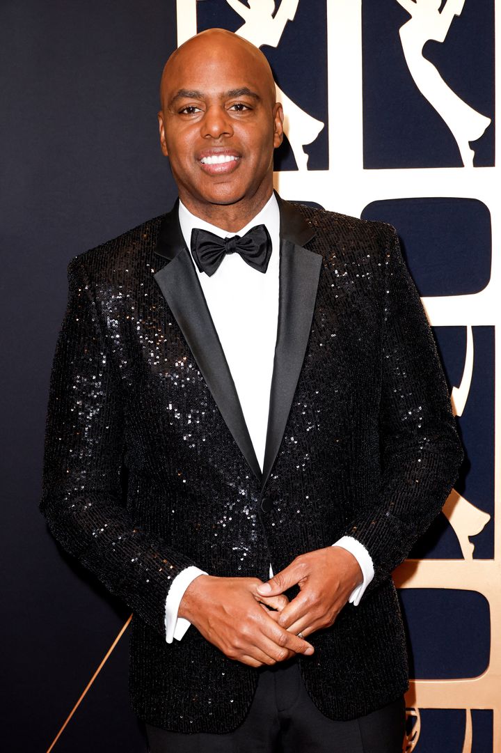 Kevin Frazier attends the 50th Daytime Emmy Awards.