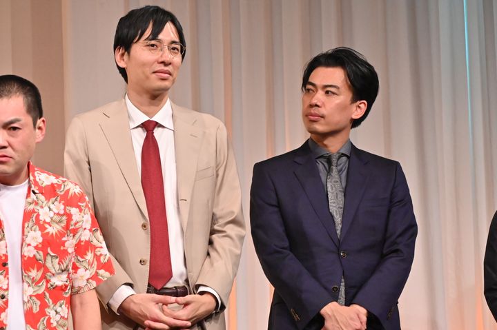 カベポスターの永見大吾さん（左）と浜田順平さん