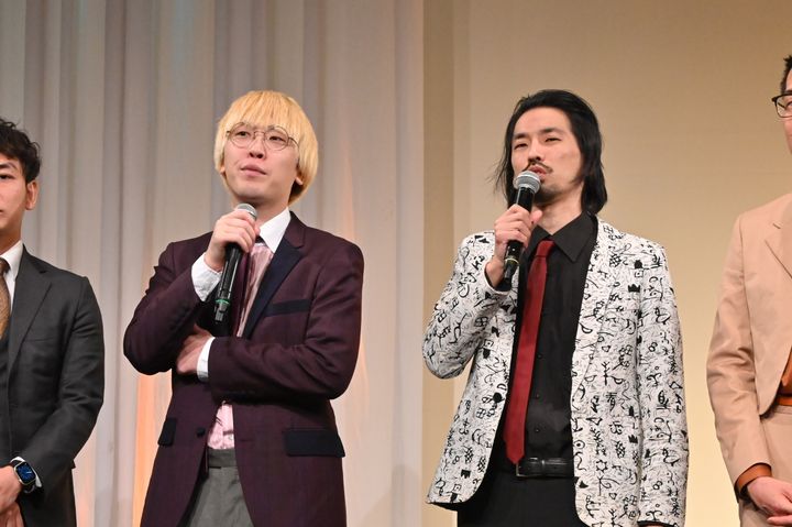 真空ジェシカのガクさん（左）と川北茂澄さん