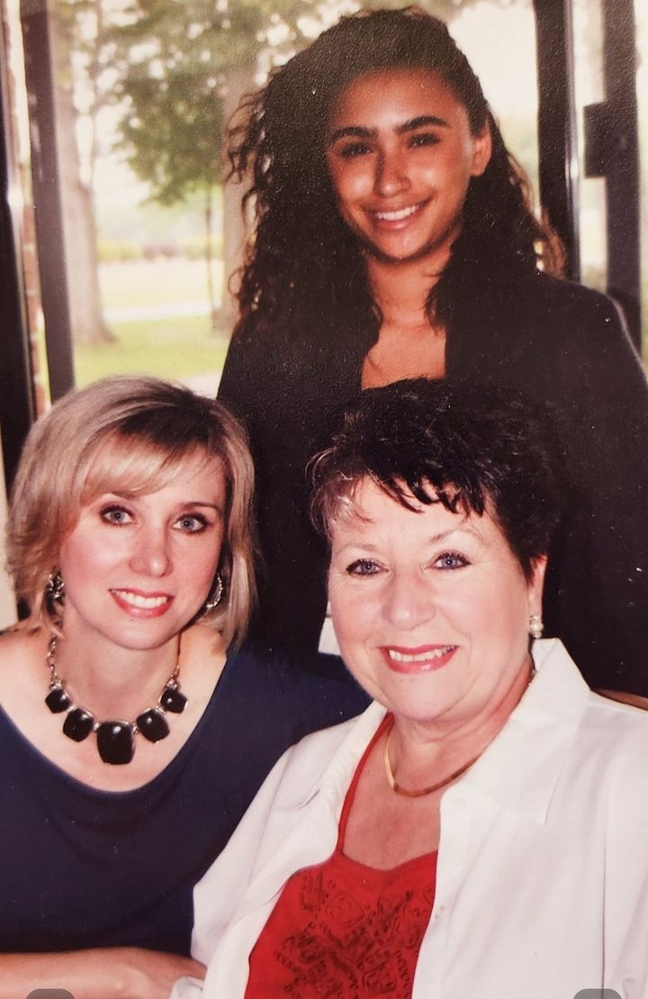 The author, her mom and Kristil in 2011, two years before the author's mom passed.