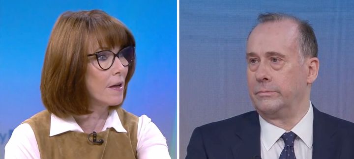 Kay Burley grilled the energy efficiency minister over the latest reports from Gaza