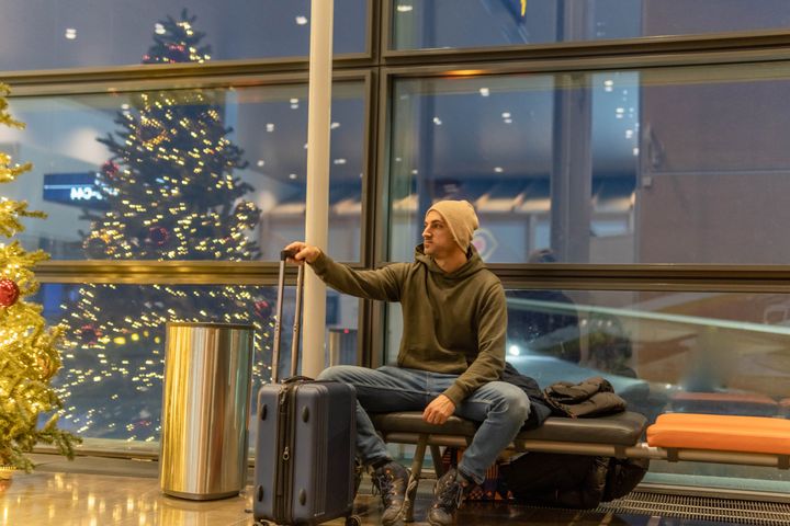 Flight delays and cancellations are not uncommon around the holidays. 