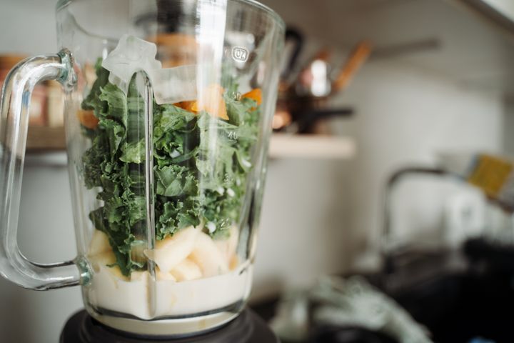 Unconventional smoothie ingredients (like dark leafy greens) can taste delicious when they're properly blended.