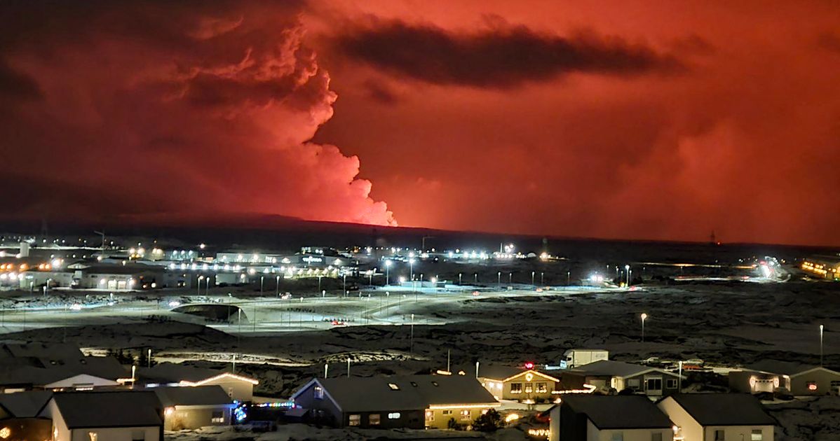 Volcano In Iceland Erupts After Triggering Thousands Of Earthquakes