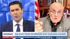 Rudy Giuliani Back On Newsmax Doing The Same Old Thing After $148 Million Verdict