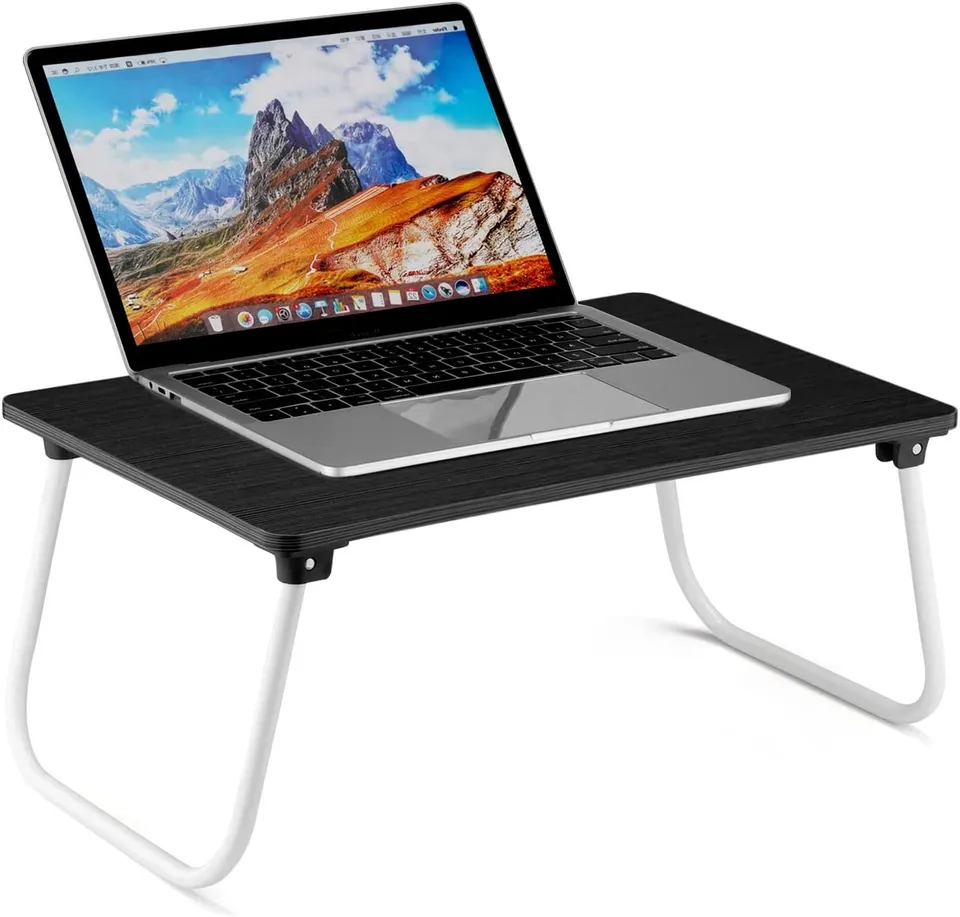 Tray Table for Bed Or Chair to Eat| Lap Desk with Legs | Low Table for  Sitting On The Floor | Folding Table