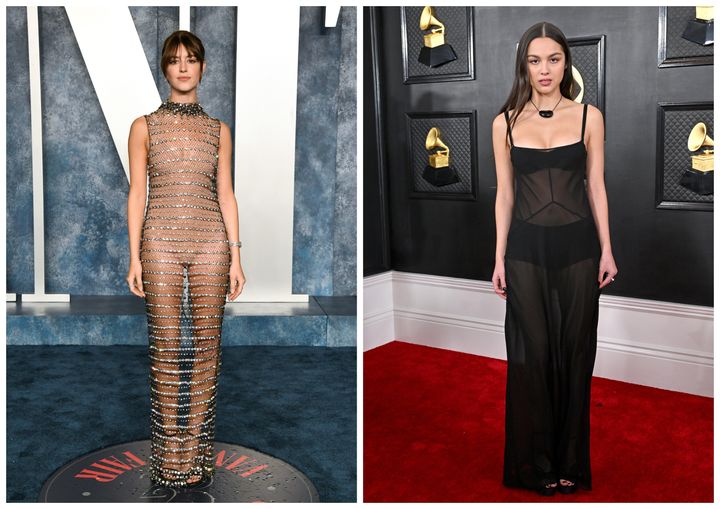 Many celebrities, like Daisy Edgar-Jones and Olivia Rodrigo, embraced the sheer trend while still leaving some things to the imagination.