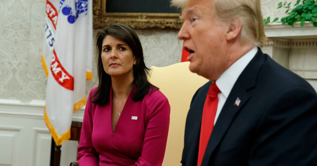 NextImg:Trump's 2024 Team For The First Time Attacks Nikki Haley In A TV Ad