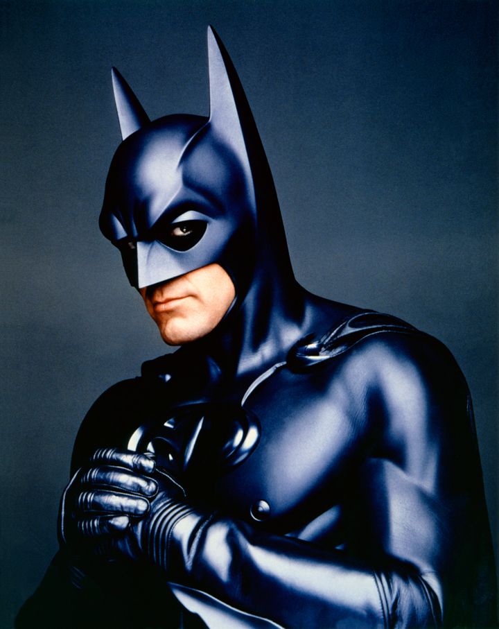 George Clooney's "Batman & Robin" costume complete with the "bat nipples."