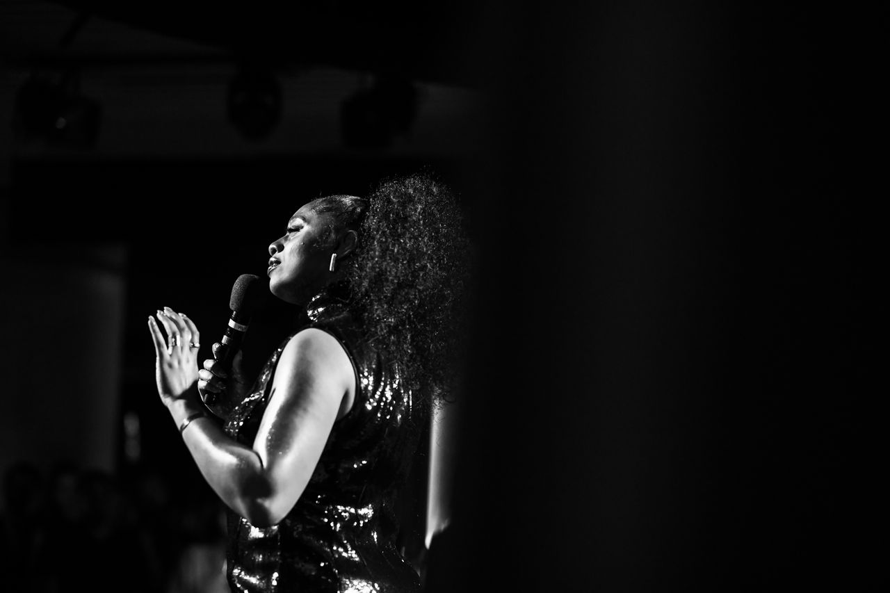 Samara Joy won two Grammys this year for Best New Artist and Best Jazz Vocal Album.