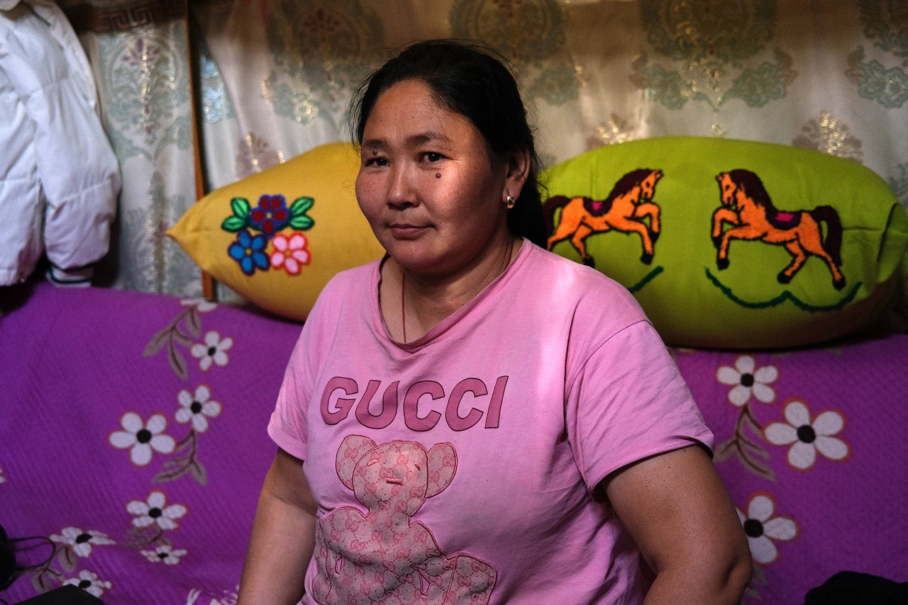 Ishtsooj Davagdorj, 44, moved in 2015 with her partner and kids to Mongolia's capital, Ulaanbaatar, after losing a lot of animals rounding up in the western province of Khovd. Ishtsooj, here in October inside her home in a ger district in the capital, stated she has a hard time to commute to work, pay for fundamental needs and discover remedy for contaminated air.