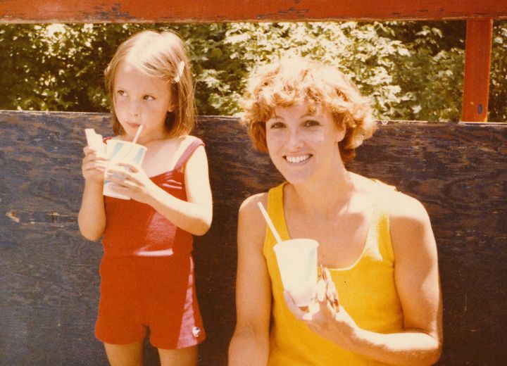 The author and her mom, circa 1977.