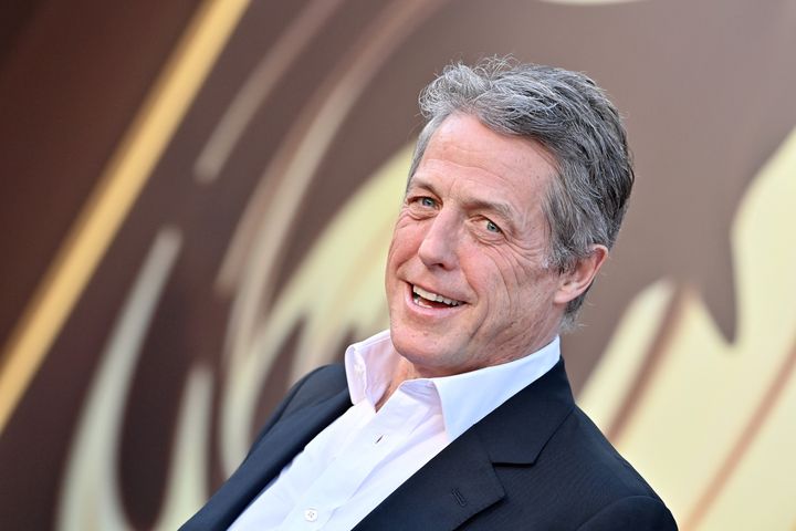 Hugh Grant at the LA premiere of Wonka earlier this month
