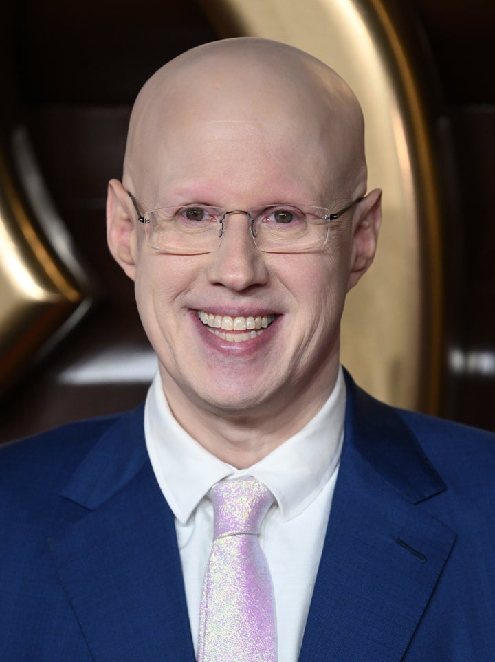 Matt Lucas at the premiere of Wonka last month