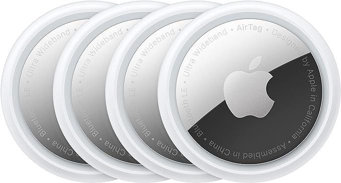 A four-pack of Apple AirTags to keep track of precious items (20% off list price)