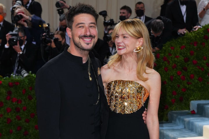 Marcus Mumford and Carey Mulligan at the 2022 Met Gala