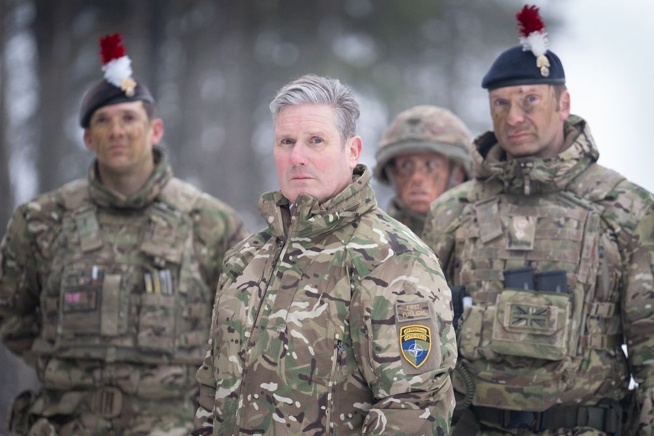Keir Starmer, who visited the Tapa NATO forward operating base in Estonia this week, has urged Sunak to get on and call an election.