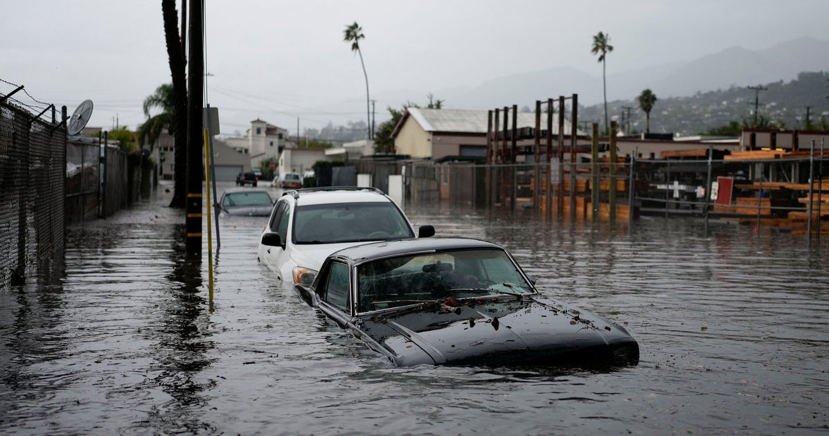 Pacific Storm That Unleashed Flooding Barreling Down On Southeastern California