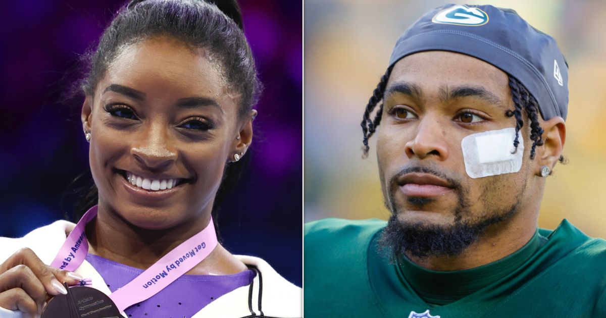 Simone Biles' Husband Jonathan Owens Says He Had No Clue Who She Was When They Met